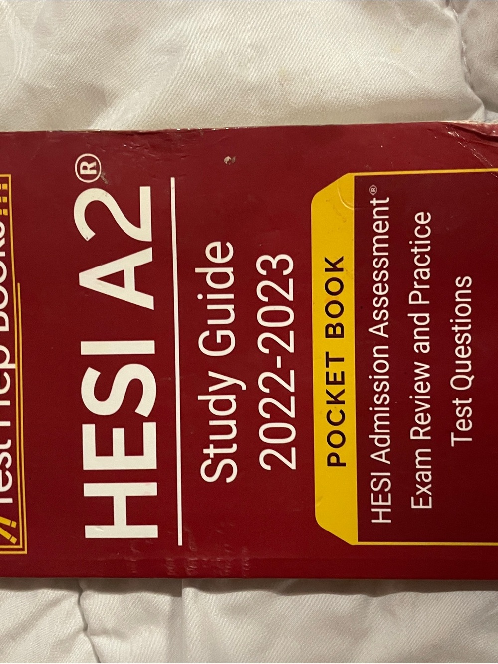 HESI A2 Study Guide 2022-2023 Pocket Book - Red